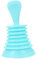 COLLBATH Stura Scarichi Blu Disgorgante per Lavandini e Docce Facile da Usare Design con Ventosa Leggero e Facile da Adatto Diversi Tipi Tubature