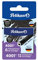Pelikan Standard-Tintenpatronen 4001 Tinte Brillant-Schwarz, 12 Stück