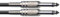 Stagg SGC15 - Cable para instrumentos (1.5 m), Derecho - Estándar, negro