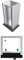 Ideal Standard - Porta Scorrevole a 3 Ante per Box Doccia Tipica/P - 90 cm, Bianco/lastra Trasparente, A Magazzino