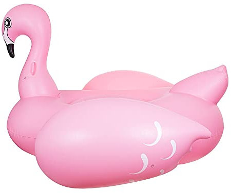 Beach Toy® Schwimmsitz / Luftmatratze, Riesen-Flamingo, Größe XXL: 190 x 200 x 130 cm