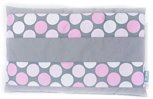 Halkalife Katzenkissen mit Rutschfester Unterseite, Katzen-Fensterbank-Bett, Katzenregal Bett, Katzenmatte, wasserdichtes Katzenbett, Katzennest (Pink Dots)