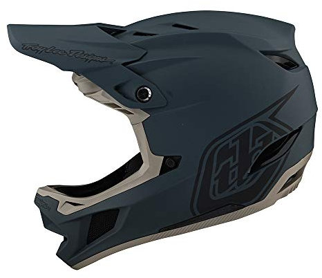 Troy Lee Designs Downhill MTB-Helm D4 Composite MIPS Grau Gr. M