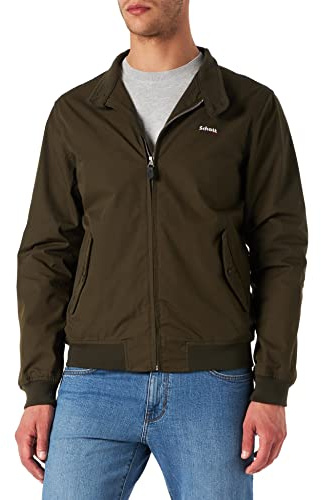 Schott NYC Homme Cabl1220 Blouson, Kaki, S EU