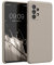 kwmobile Hülle kompatibel mit Samsung Galaxy A52 / A52 5G / A52s 5G Hülle - Silikon Handy Case - Handyhülle weiche Oberfläche - kabelloses Laden - Taupe