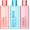 Escentuals Damen Soft Tropical Körpernebel, Lychee, White Musk and Candy bodyspray Gemischte Duftbündel 250ml (3er-Pack)