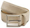 Riemen & Co Herrengürtel Bobby - Wildleder - Beige - Breite: 3,5 cm - 115 cm