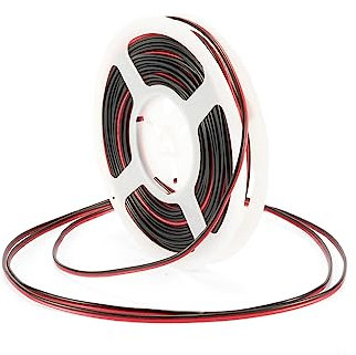10m SMD Kabel 2 polig 14AWG 2,5mm² Verlängerungskabel für zB. 12v oder 24v für LED Streifen