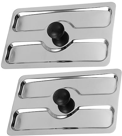 Hoement 2piezas Fundas Protectoras Para Eléctrica Tapa Inoxidable Fácil De Limpiar Hogar y Panificadora