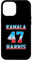 Hülle für iPhone 15 Plus Kamala Harris 47. Präsident USA Amerikanische Wahl 2024