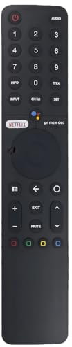 XMRM-19 - Mando a distancia de repuesto por voz para Xiaomi TV P1 L43M6-6AEU/L50M6-6AEU/L55M6-6AEU L43M6-6AEU L50M6-6AEU L55M6-6AEU