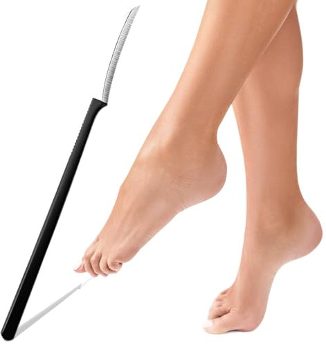 WUSJCOF 1 Pièce Pédicure Râpe à Pied,Lime,Lame Callosités Dur,Coupe Cors Peaux Dures et Mortes Nettoyage,Couteau de Pédicure Kit,Élimination des,Grattoir Peaux Dures sur Talon et Plante des Parfait