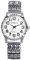 JewelryWe Damenuhr Boho Elastische Uhr: Bohemien Ethno Stil Schwarz-Weiß Muster Analog Quarz Armbanduhr Damen Edelstahl Stretcharmband Lässige Uhr mit Zugarmband & große Zahlen für Senioren