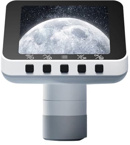 Gosera 30070 WiFi Elektronisches Okular für Astronomisches Teleskop Monokular 70MM Große Blende für die Sternenbeobachtung Vogelbeobachtung