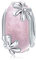 Perla Fiore in Vetro Murano per Bracciale Pandora - Charm Rosa in Argento 925 Regalo per Mamma o Amica, Vetro, vetro