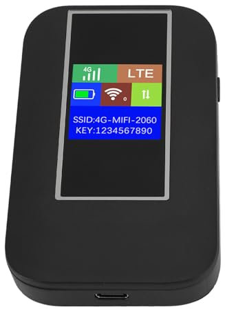 POENVFPO Router WiFi Portatile, Router Wireless Wireless da 150 Mbps per Hotspot Mobile LTE 4G per Smartphone. (Versione UE MF860)