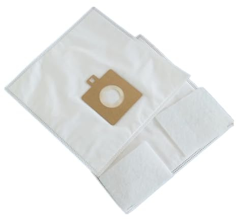 YHNNH Compatible For Cleanfairy，15X Vacuum Cleaner Bags,Compatible For Electrolux, Compatible For AEG，GR.51 Smart 3306 Powerlite Z3318 Z3319 PROGRESS PC 3300-3399