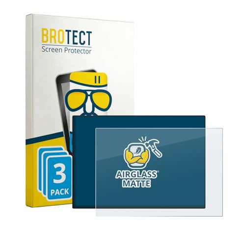 BROTECT Entspiegelungs Schutzglas für CrossControl CCpilot V1200 (3 Stück) Schutzfolie Matt [Extrem Kratzfest 9H, Anti-Reflex, Anti-Fingerprint]