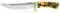 Schrade Uni, Erwachsene SCH153UH Uncle Henry's Golden Spike, Staglon, Plain, Leather Sheath, 0