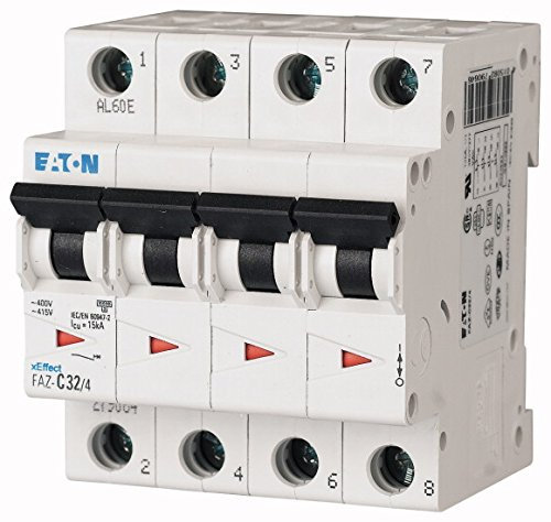 Eaton 279099 Leitungsschutzschalter, 16A, 4P, K-Char