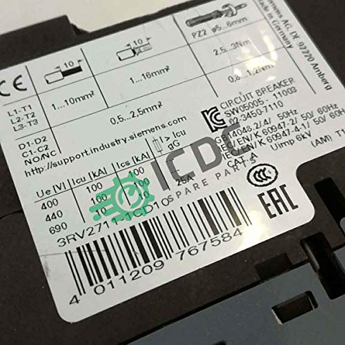 Siemens – Automatik-Schalter S00 Verteilung u489 2,5 – 33 A Schraube