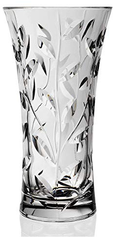 Rcr Laurus Vase Rond, Verre, Transparent, 30 cm