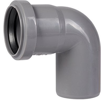 Ostendorf HT Abwasser Bogen 50mm 87° Grau PP 1 Stück