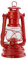FEUERHAND Baby Special 276 verzinkt Petroleumlampe Sturmlaterne / rubinrot / RAL 3003 / NEU