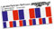 Finest Folia 8 x Aufkleber Fahne Länderfahne Flagge RC Car Auto Motorrad Sticker Fahrrad Aufkleber Modellbau (R028 Frankreich)