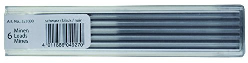 Stanger 323000 Refill Dry Marker HB 3 x 120mm, graphit
