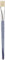 Faber-Castell 282816 Creative Studio Pinsel, Borste flach, Größe 16, blau