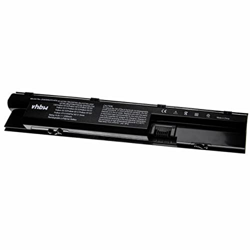 vhbw 1x Akku kompatibel mit HP ProBook 470, 455, 470 G1, 470 G0, 455 G1, 455 G0, 450 G1 Notebook (5200 mAh, 10,8 V, Li-Polymer)