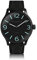 Bergmann-Uhr 1964 Quarz Analog Silikon Schwarz