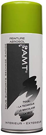 Les Colis Noirs LCN - Lot de 2 Bombe de Peinture Vert Anis 330ml - Spray Aérosol Décoration - BPA10