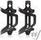 Chooee Bicycle Water Bottle Cage,Aluminum Bike Water Bottle Holder for Road Bikes Mountain Bikes 2-Pack Black