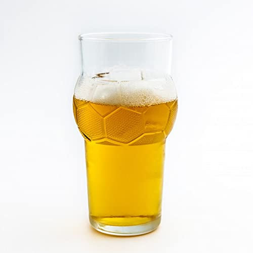 Verres à bière Football 33 cl x 6