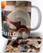 TusRelojes Ratatouille Tasse en Céramique Blanche 325ml Mug