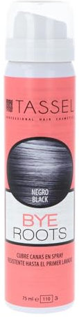Eurostil Bye Roots Spray Cubre Canas Negro Negro 1Ml