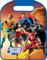 Proteggisedile auto sedile anteriore viaggi Justice League bambino supereori Batman Superman Aquaman Wonder Woman Flash