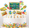 12pcs Einschulung Cupcake Topper Dekorationen für Schulanfang Tortendeko Schuleinführung Kuchen Dekorationen Fondant Muffins Zucker, für Junge Mädchen 1. Schultag Schulanfang Party Deko (Bunt)