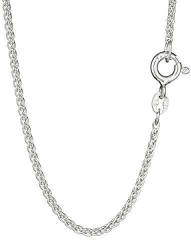 NKlaus Zopfkette 925 Silber, 70cm, Breite: 1,4mm, Gewicht: 4,26g, 1 Stück | Halskette