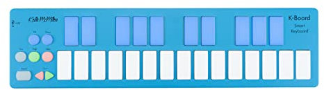 Keith McMillen Instruments K-Board-C | Colorful 25 Key USB MPE MIDI Keyboard Controller with USB-C (Aqua)