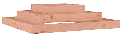 vidaXL Planter 110x110x27 cm Solid Wood Douglas