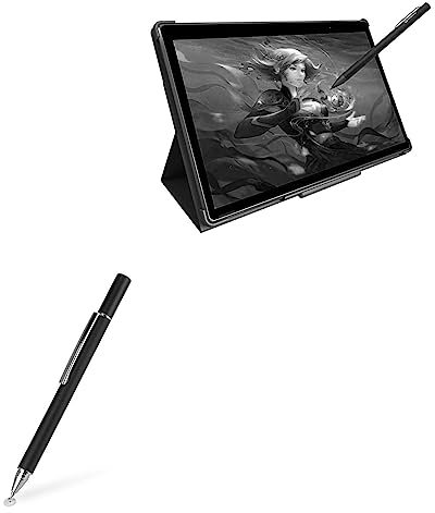 BoxWave Stylus Pen Compatible with Simbans PicassoTab XL (11.6 in) - FineTouch Capacitive Stylus, Super Precise Stylus Pen - Jet Black