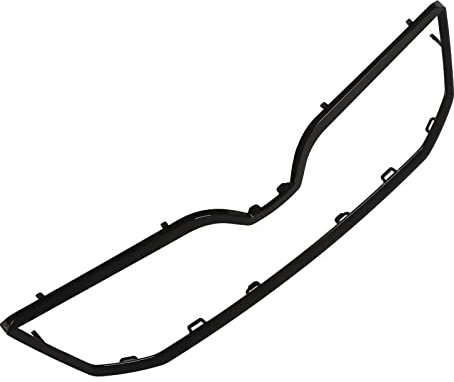 Stoßfängerabdeckung, 5E0853761AF9R, Schwarz, Frontstoßstangenabdeckung, Gitter, Obere Verkleidung, Ersatz für 5E vor Facelift 2013–2016