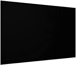 ALLboards Magnetplatte, schwarz 90x30 cm - eine schwarze Kreidetafel, rahmenlos
