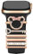 YeahBoom Uhrenarmband Charms, Edelstahl Uhrband Charms, Smartwatch Dekorative-Rings-Loops Kompatibel Mit Silikon, für Uhrenarmband Schmuck