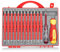 Mulcort 9714B Juego de 14 Destornilladores Aislados de 500 V, 12 Piezas de Destornillador Aislado de Doble Punta con mango antideslizante, Juego de Destornilladores Todo en uno con Lápiz de Prueba