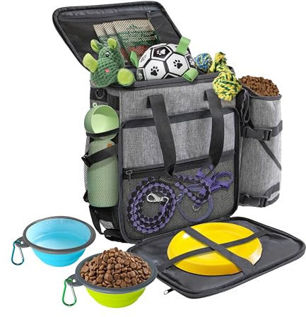 Rucener Reisetasche Hund Reisetasche Hundetasche Hundereisetasche Reise & Transport Für Hunde Reisenapf Hund Hundenapf Faltbar Reisetasche Hund Hundeleckerli Tasche Hundezubehör Für Große Hunde