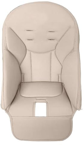 Baby Hochstuhl Kissen Für Peg-Perego, Siesta Zero3, Baoneo, Kosmic Jané, Baby Hochstuhl Kissenbezug, Baby Hochstuhl Bezug, Baby Esszimmerstuhl Sitzkissen PU Leder Hochstuhl Sitzauflage Ersatzbezug